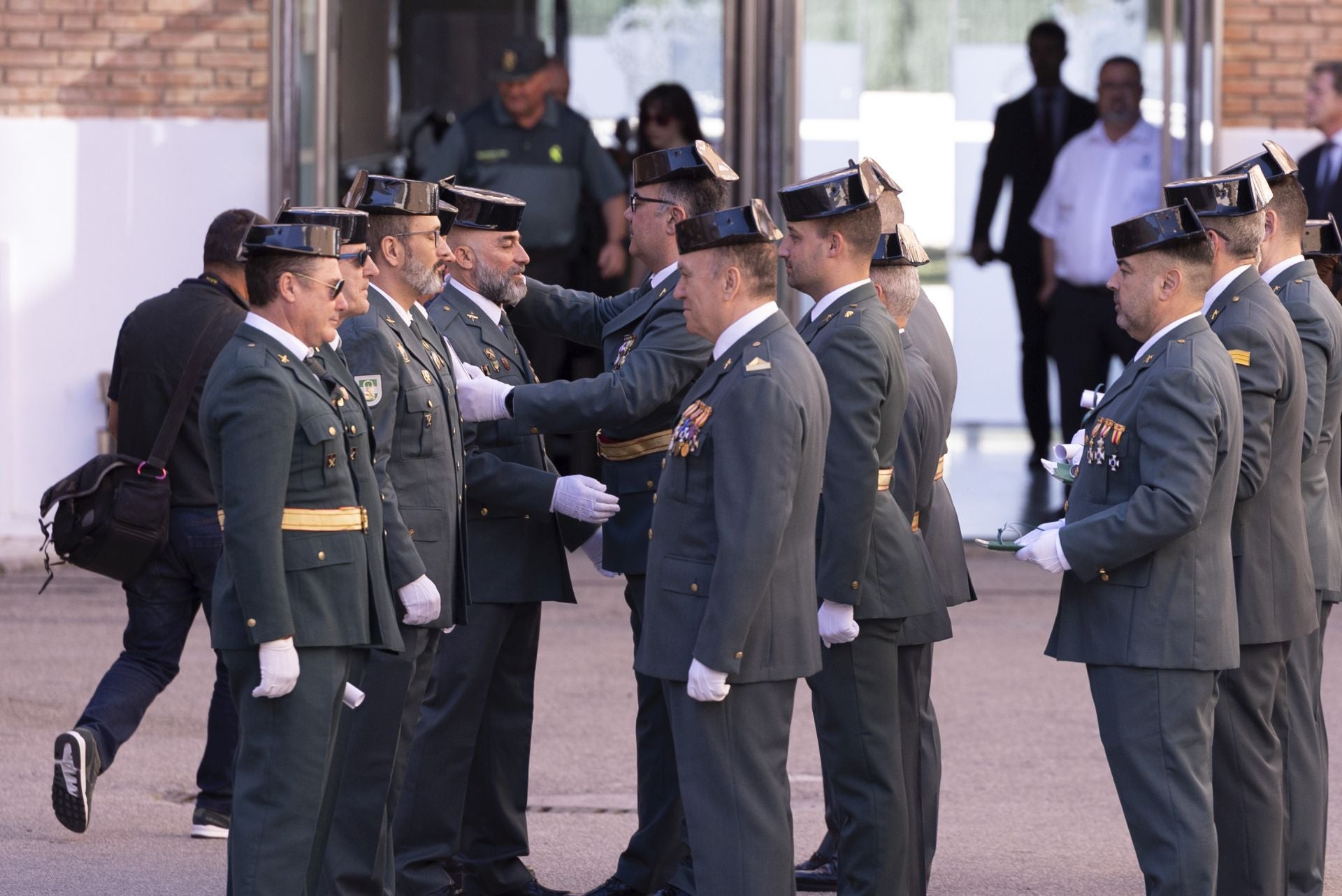 Acto en Málaga para celebrar los 181 años de servicio de la Guardia Civil