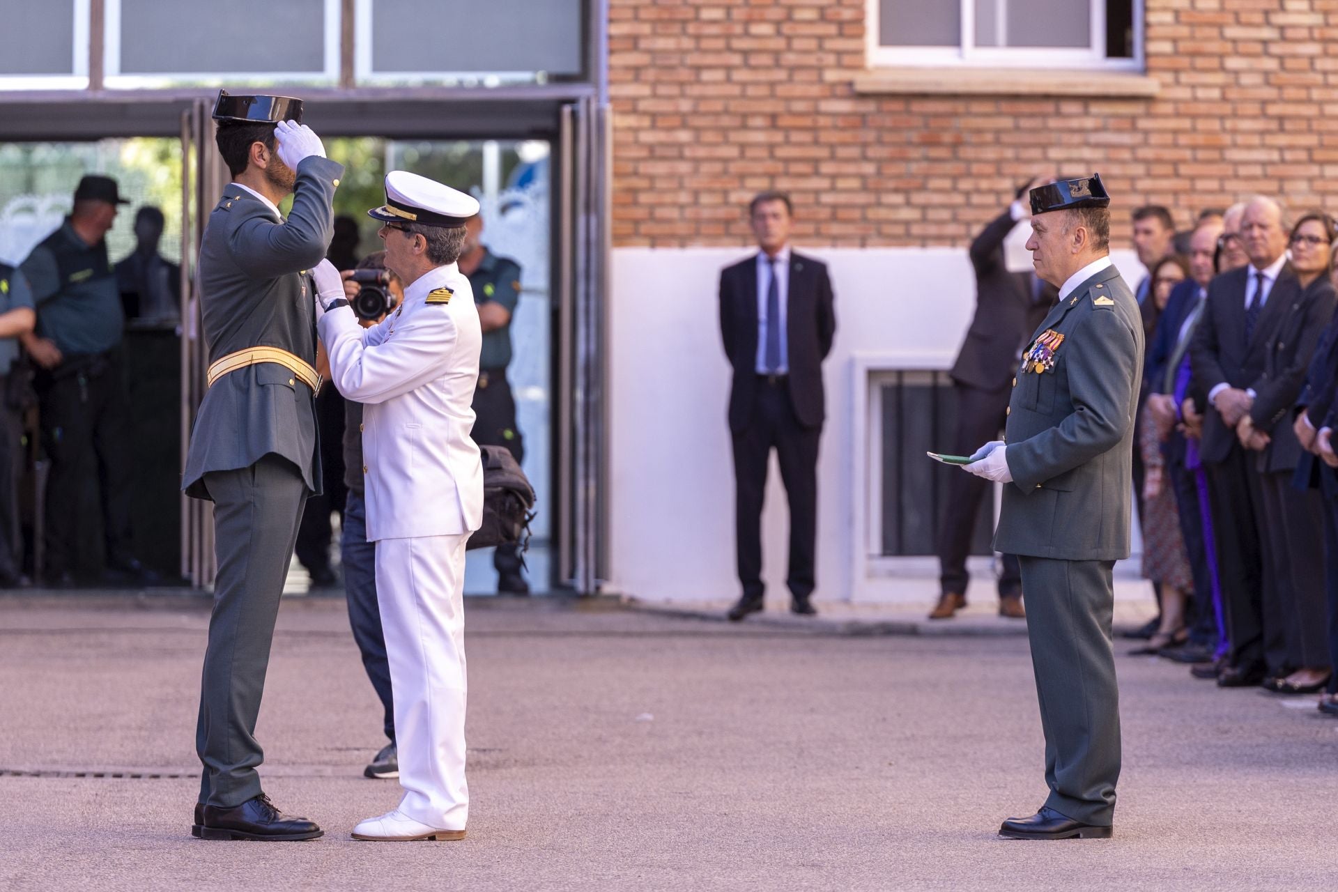 Acto en Málaga para celebrar los 181 años de servicio de la Guardia Civil