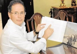 Carlos Fernández, en su casa de San Juan (Argentina) en una imagen de 2017.