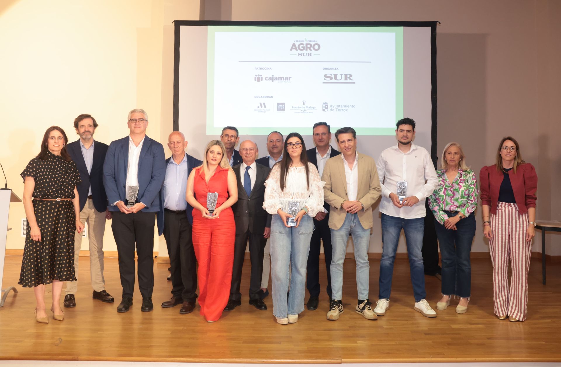 La entrega de los V Premios Agro SUR, en imágenes