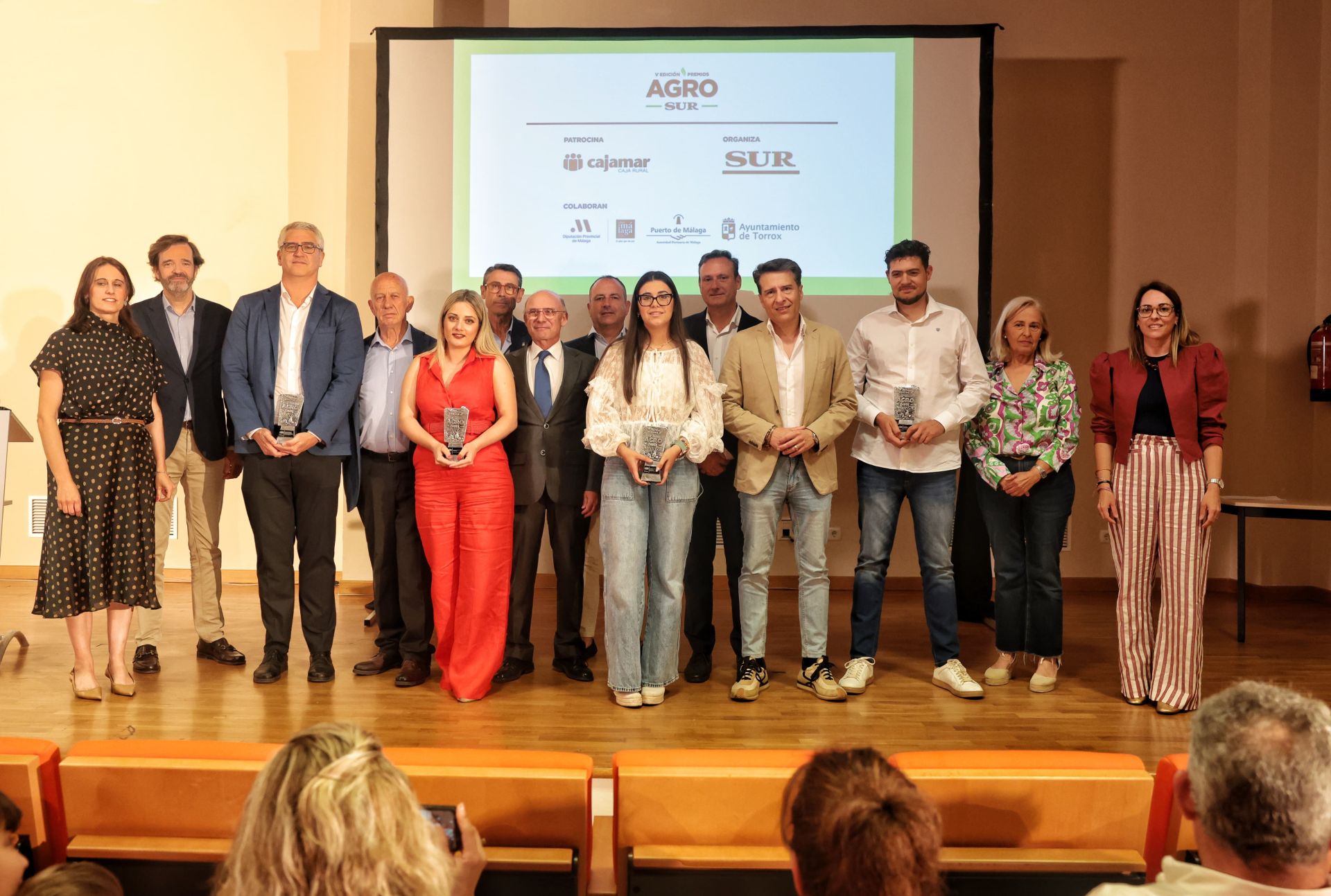 La entrega de los V Premios Agro SUR, en imágenes
