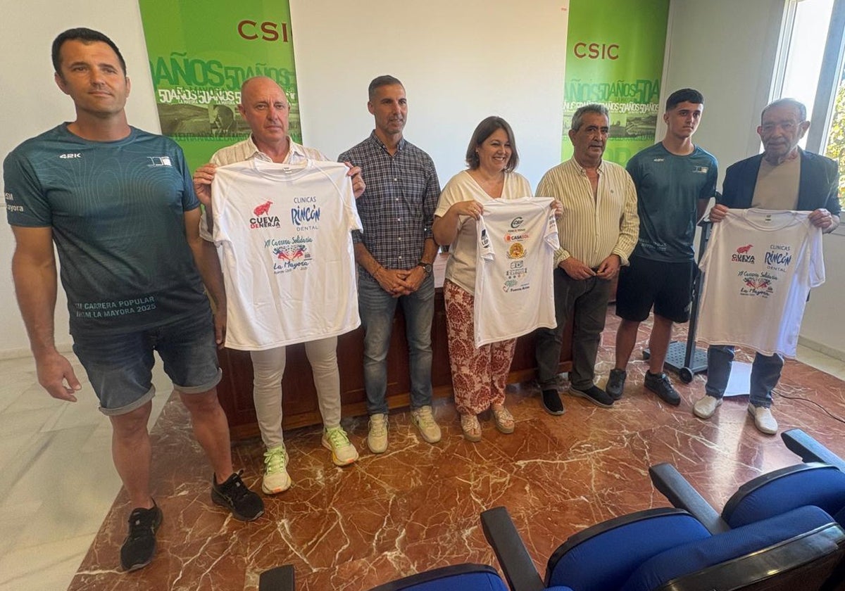 Correr por la finca La Mayora de Algarrobo a favor de la asociación Afadine, de ayuda a menores con discapacidad
