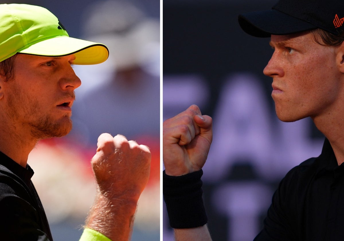 Davidovich, por el lado de Sinner en el cuadro de Roland Garros
