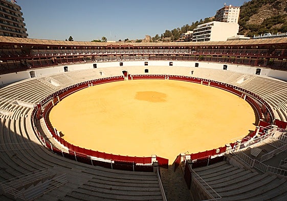 Panorámica de la plaza de toros de la capital.
