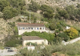Vista de un paraje en la zona del río Chíllar.