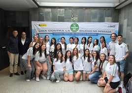 La clase de 4º de ESO del IES Antonio Gala recibe el reconocimiento en el 41.º Concurso Escolar de la ONCE.
