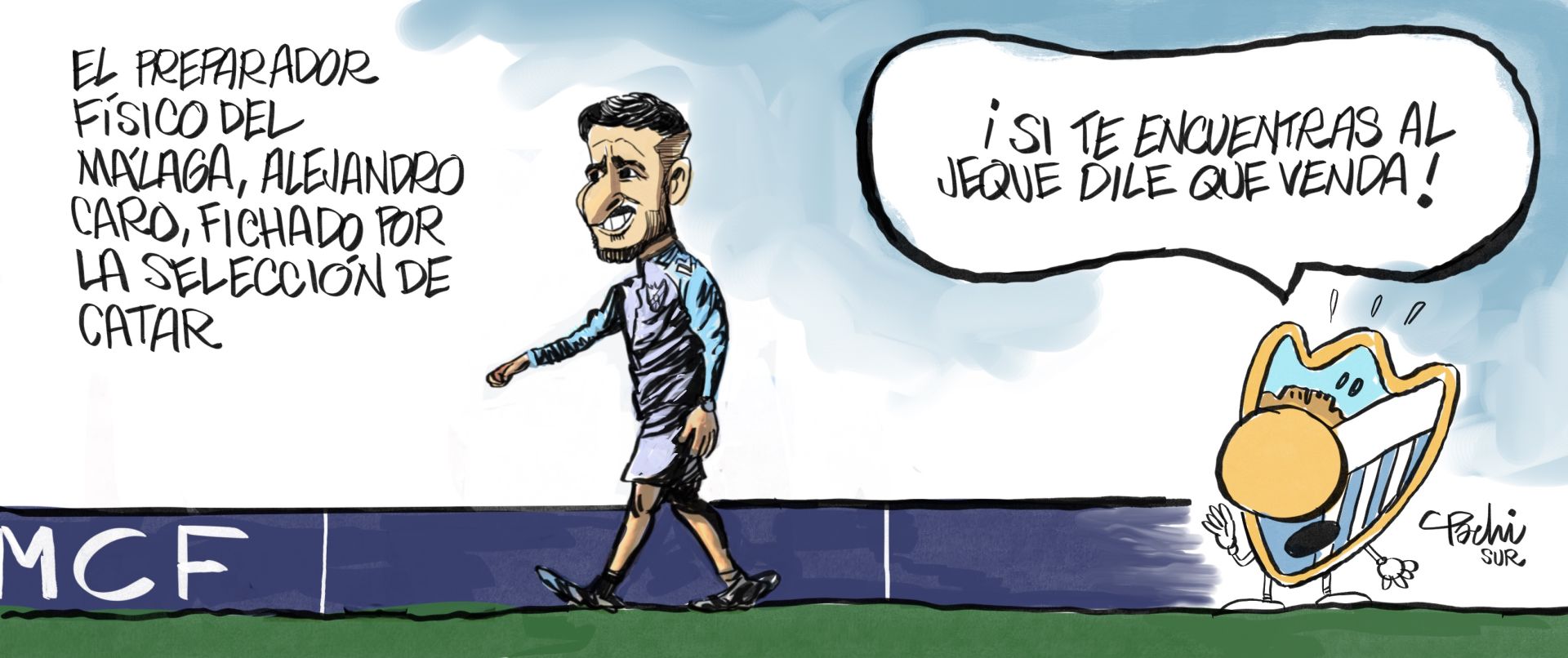 La actualidad deportiva del mes de mayo, en las viñetas de Pachi