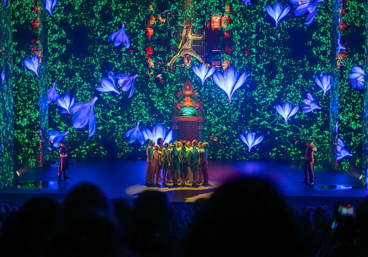 'Imagine' aúna los más audaces números circenses con una escenografía de última generación.