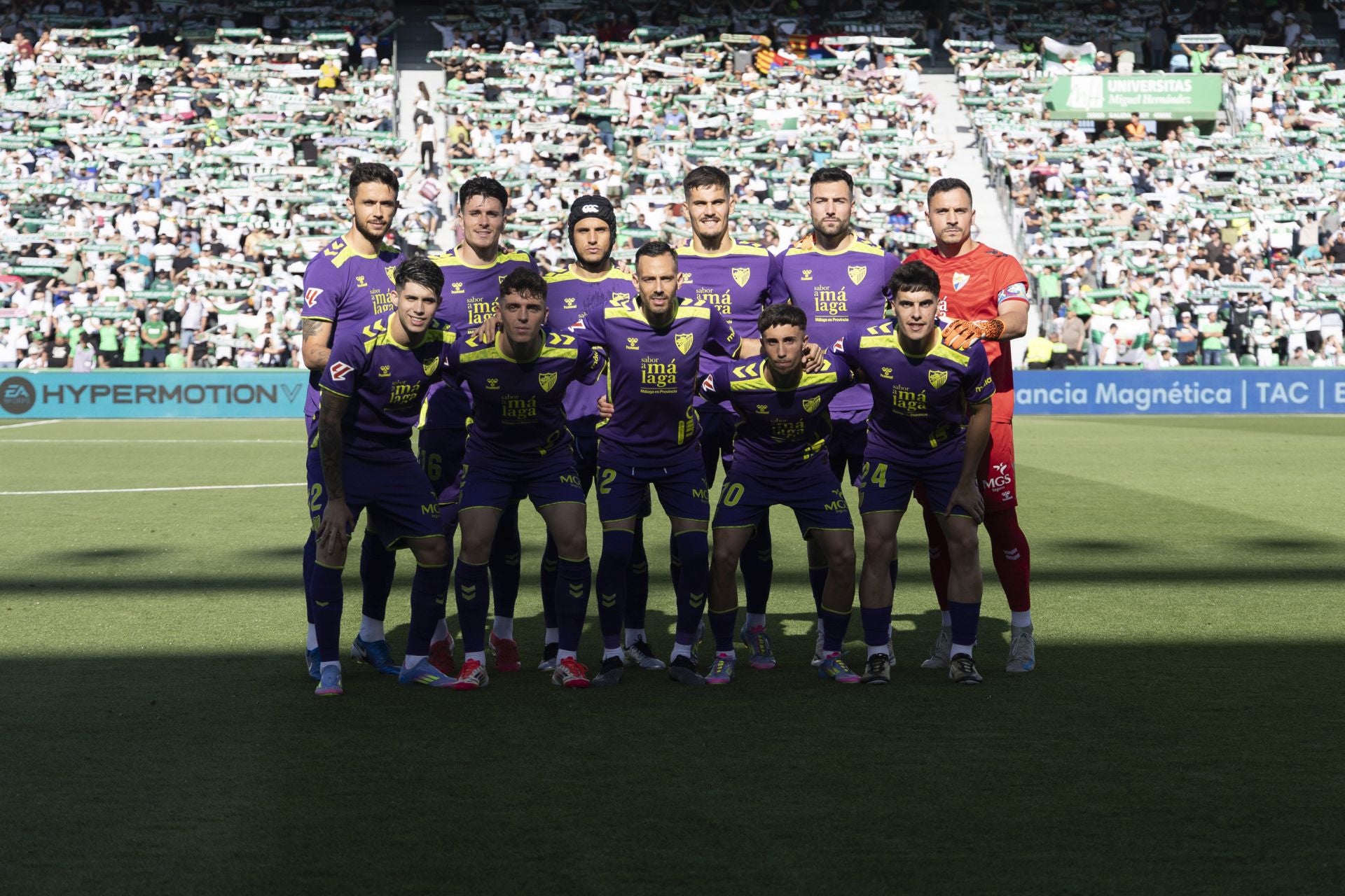 El Elche- Málaga, en imágenes