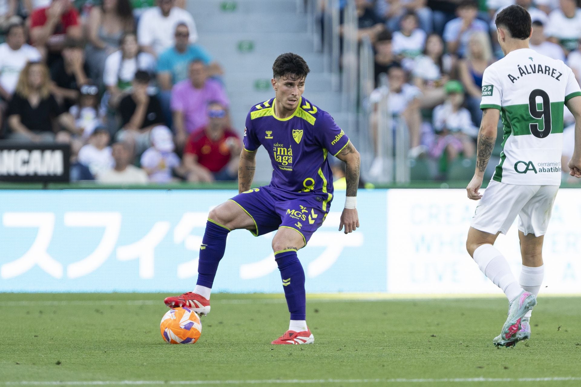 El Elche- Málaga, en imágenes