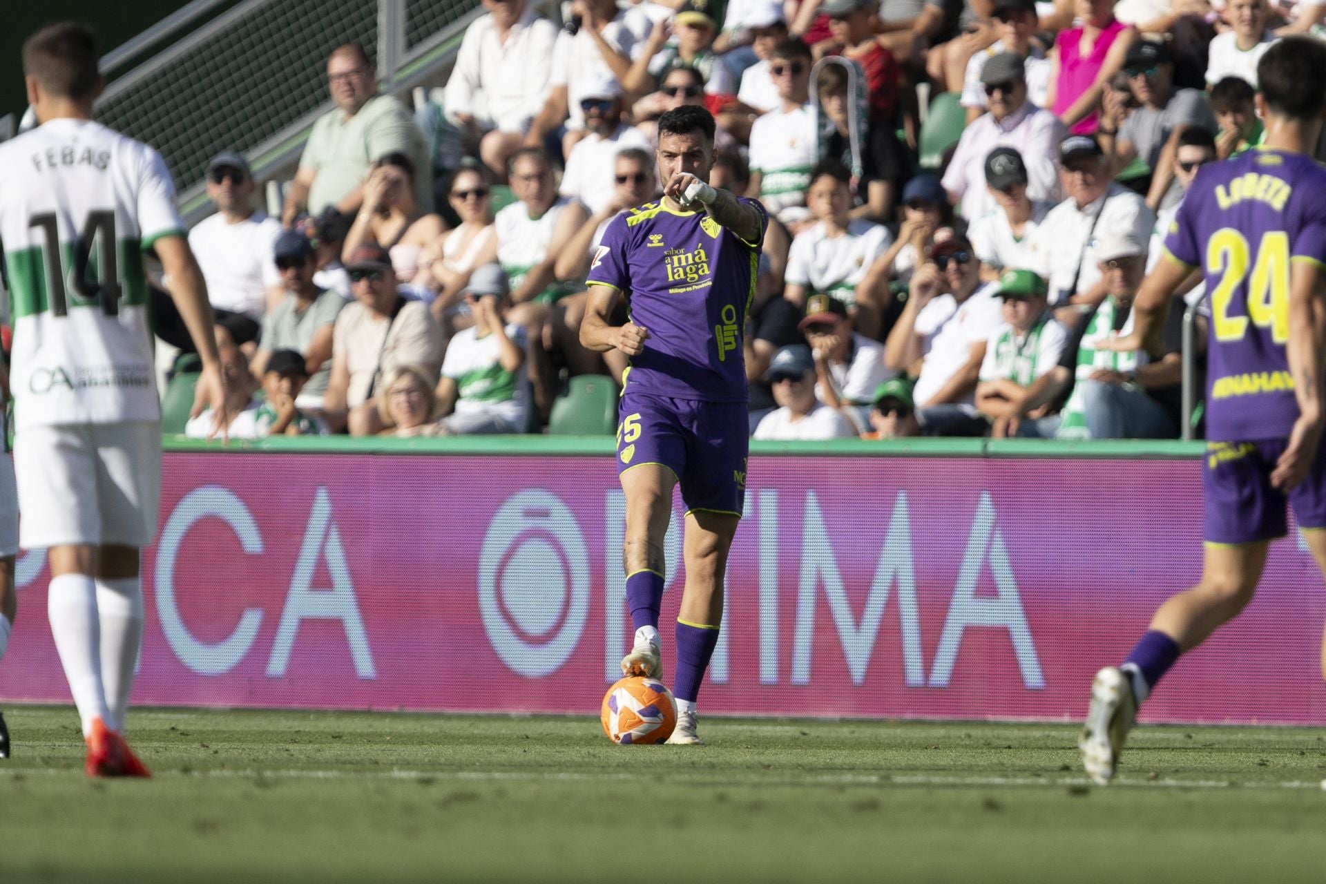El Elche- Málaga, en imágenes