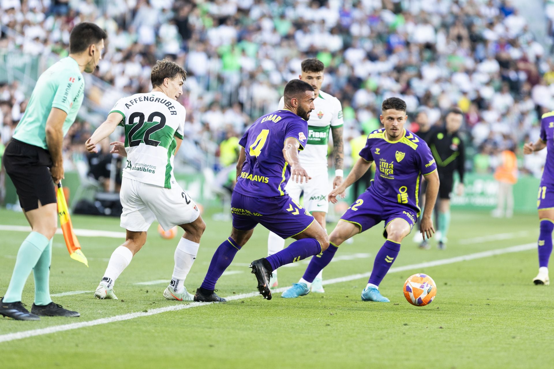 El Elche- Málaga, en imágenes