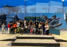Presentación del skate park de Monda.