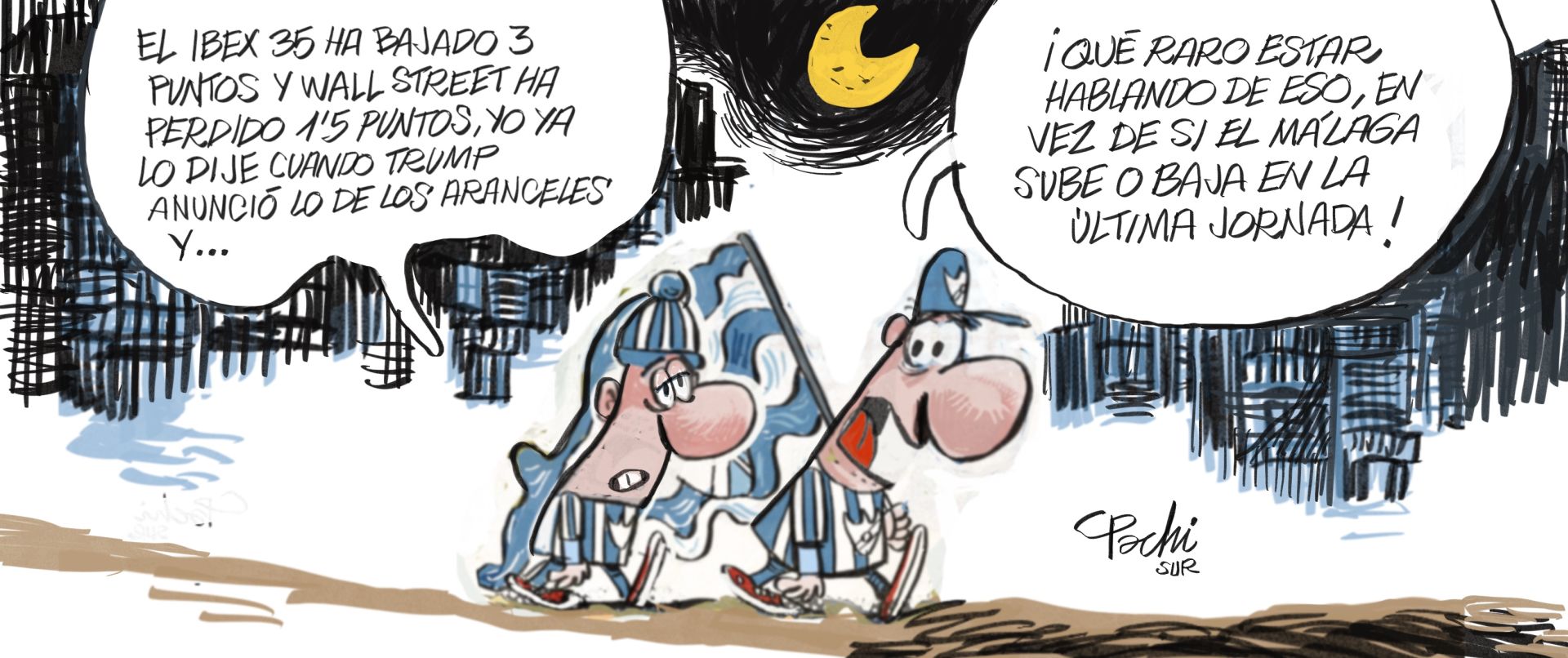 La actualidad deportiva del mes de mayo, en las viñetas de Pachi