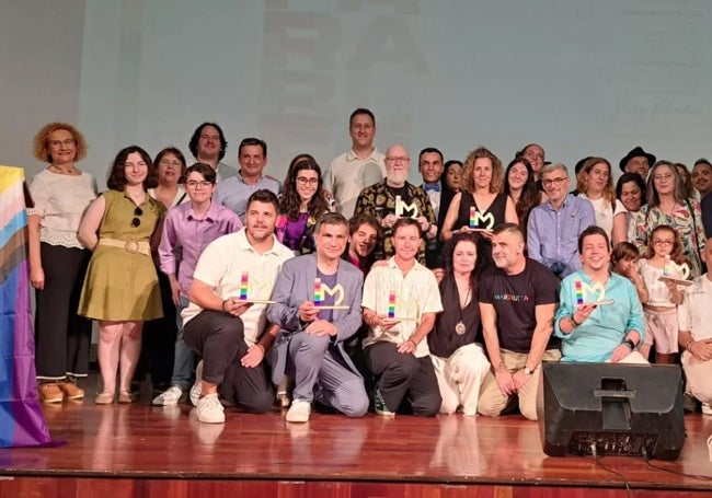 Acto de entrega de los galardones en Torremolinos.