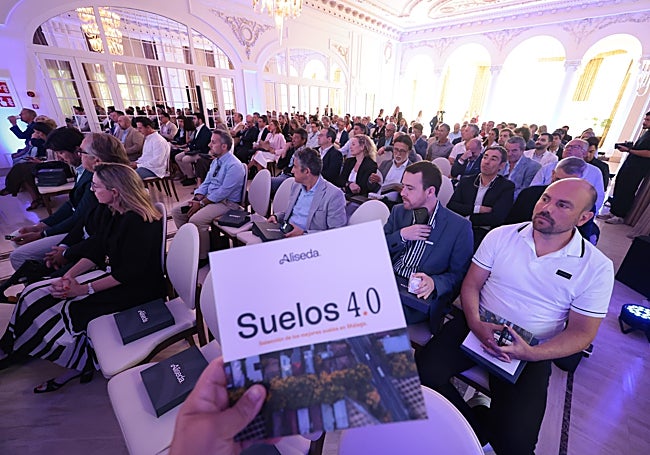 Encuentro con promotores celebrado por Aliseda este martes en Málaga.