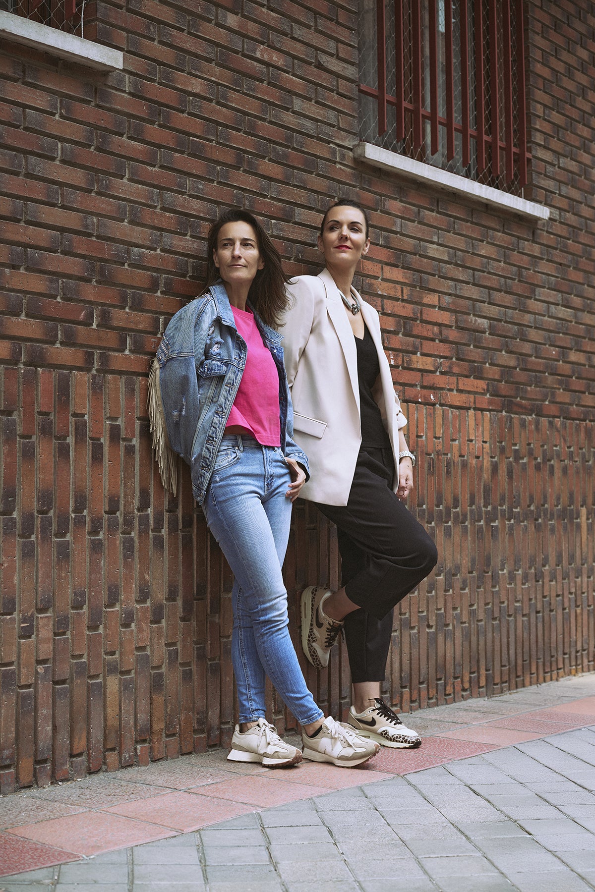 Lara Franco y Bea Fernández.