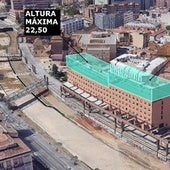 Imagen que muestra el aumento que experimentará el hotel Ibis Málaga Centro.