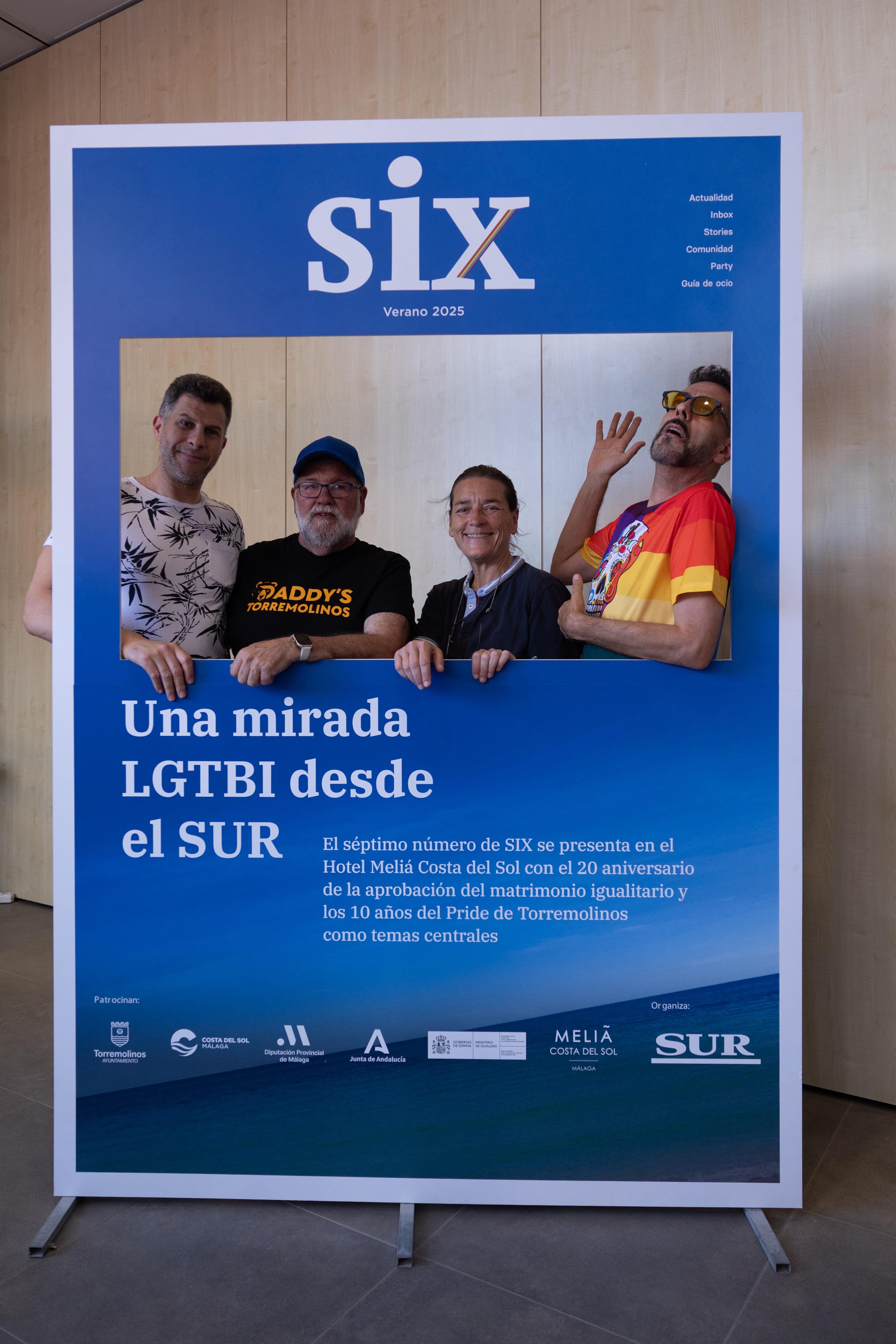 Presentación de la séptima edición física de la revista SIX