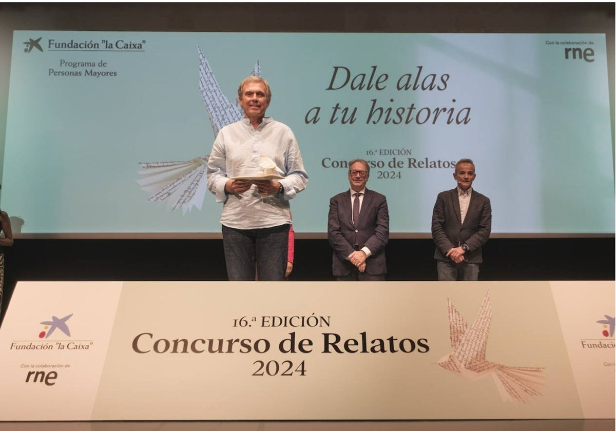 Salvador Santamaría, primer premio de podcast de la edición pasada.