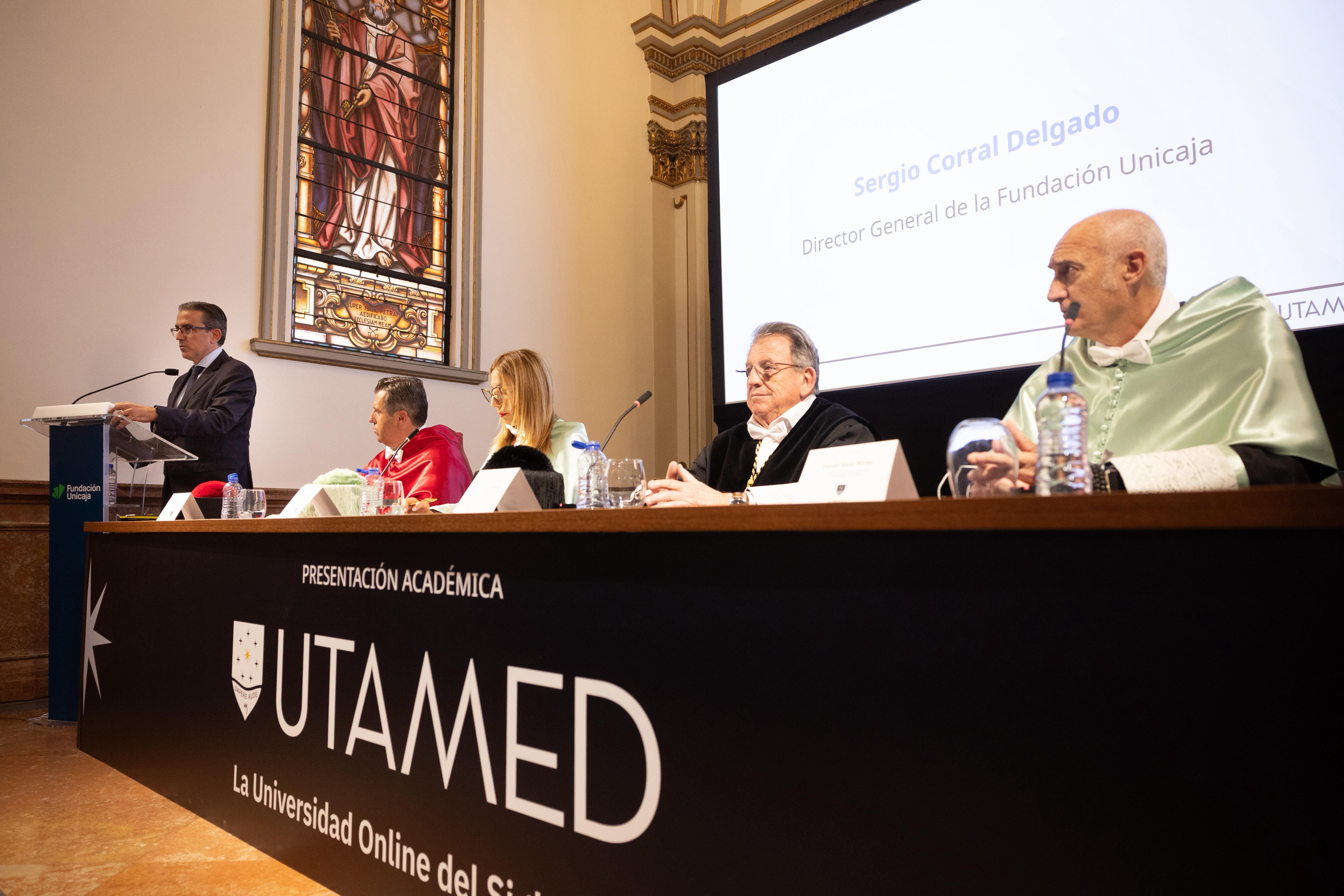 Acto de presentación del proyecto académico de Utamed