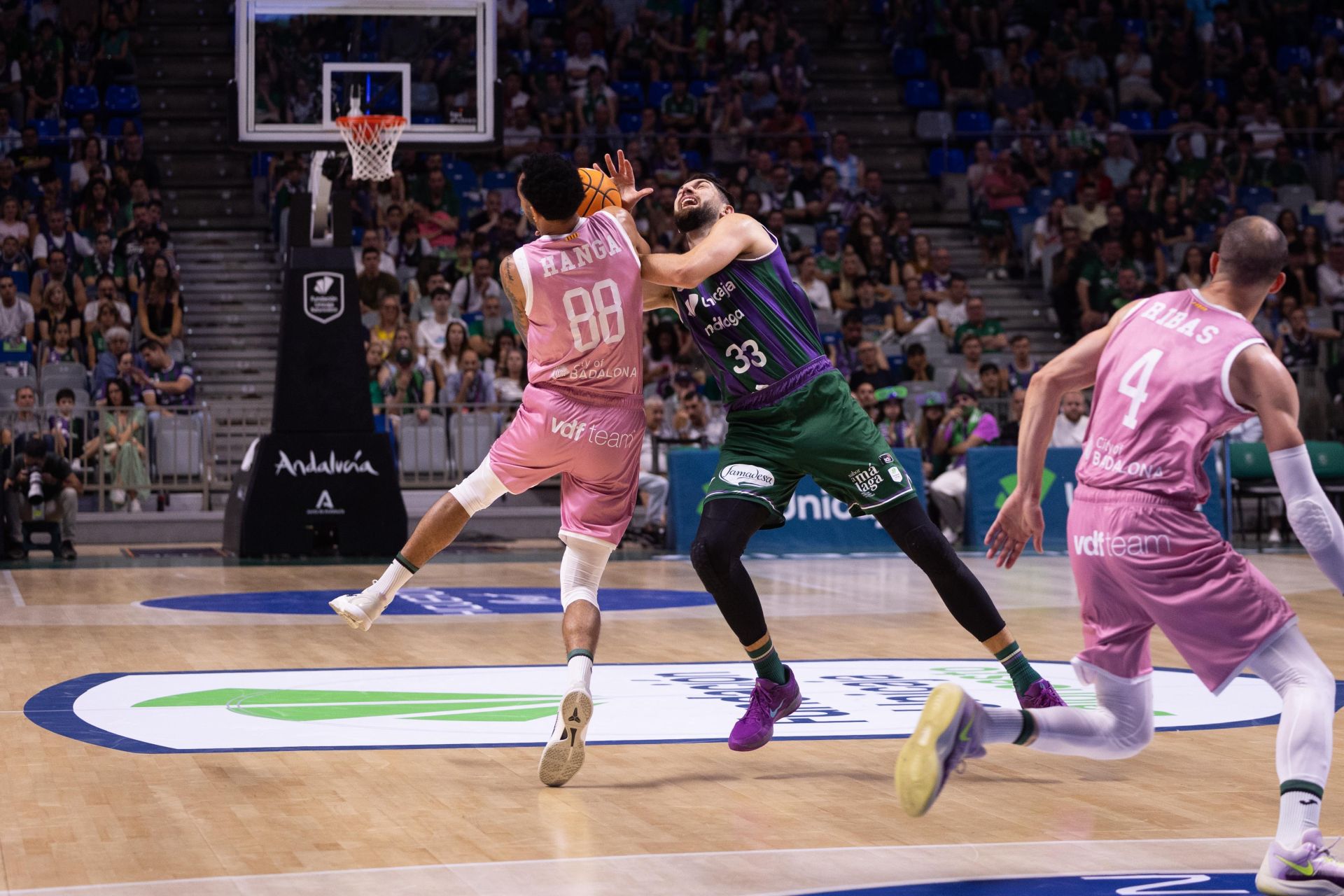 El Unicaja- Joventut, en imágenes