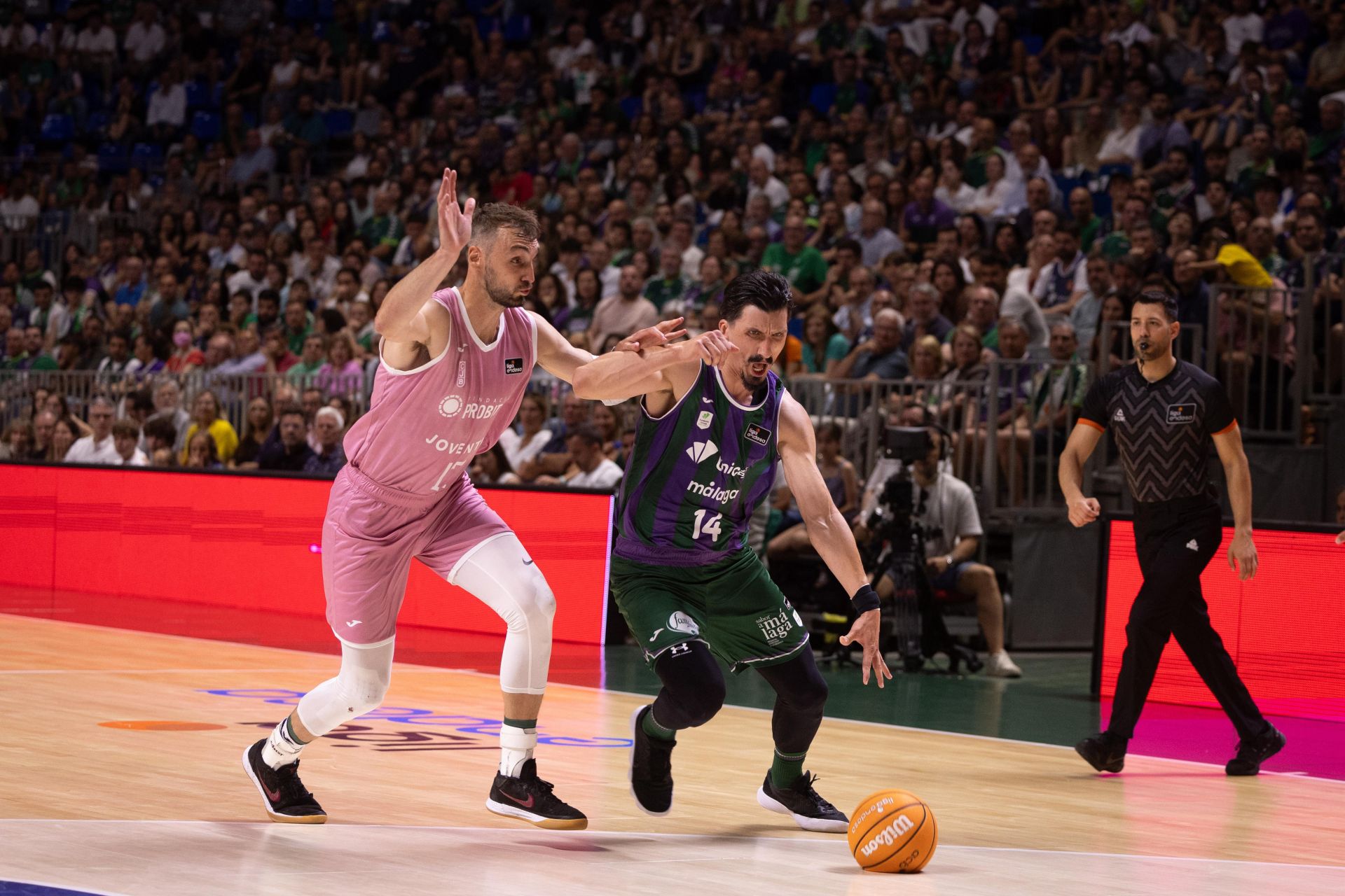 El Unicaja- Joventut, en imágenes