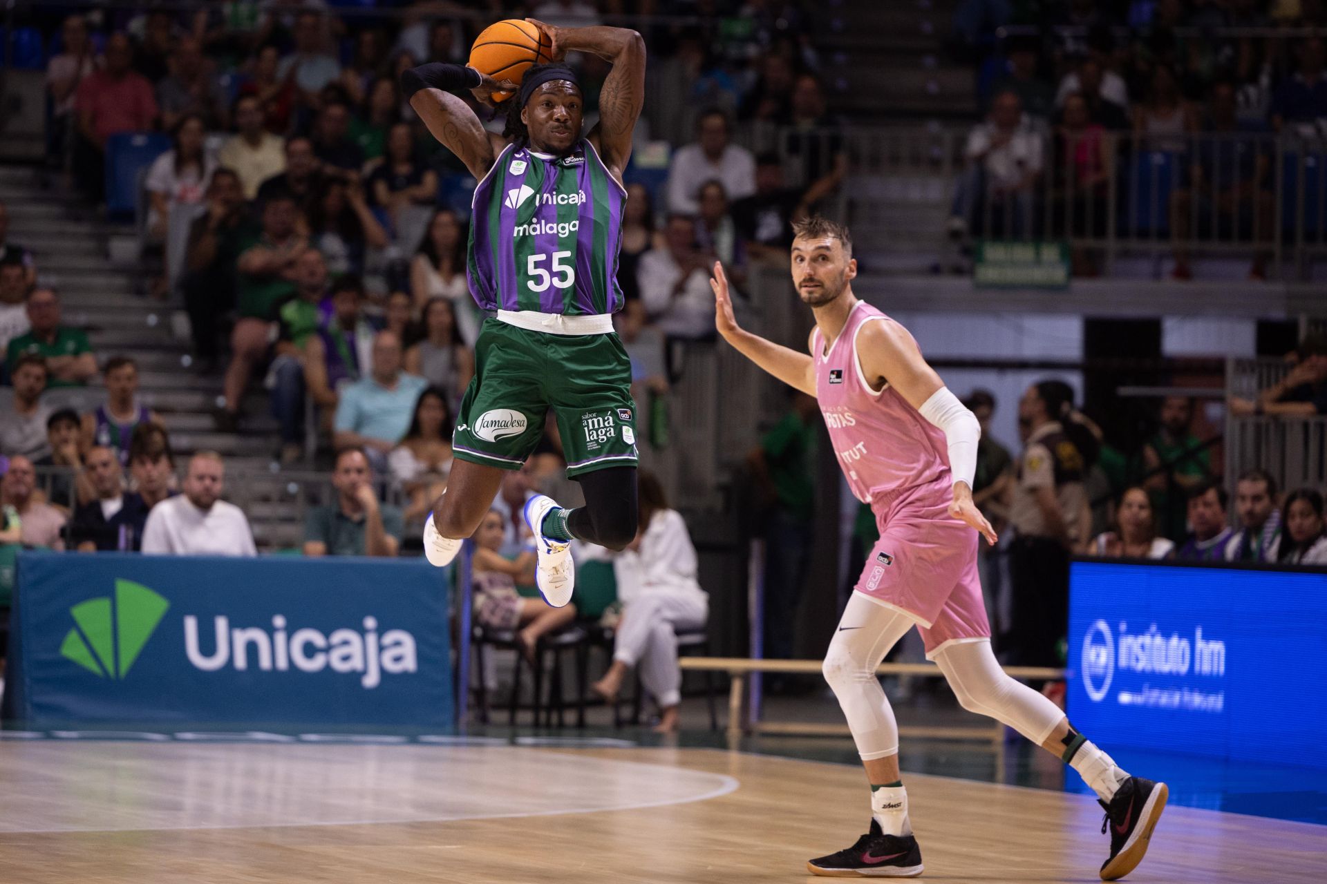 El Unicaja- Joventut, en imágenes