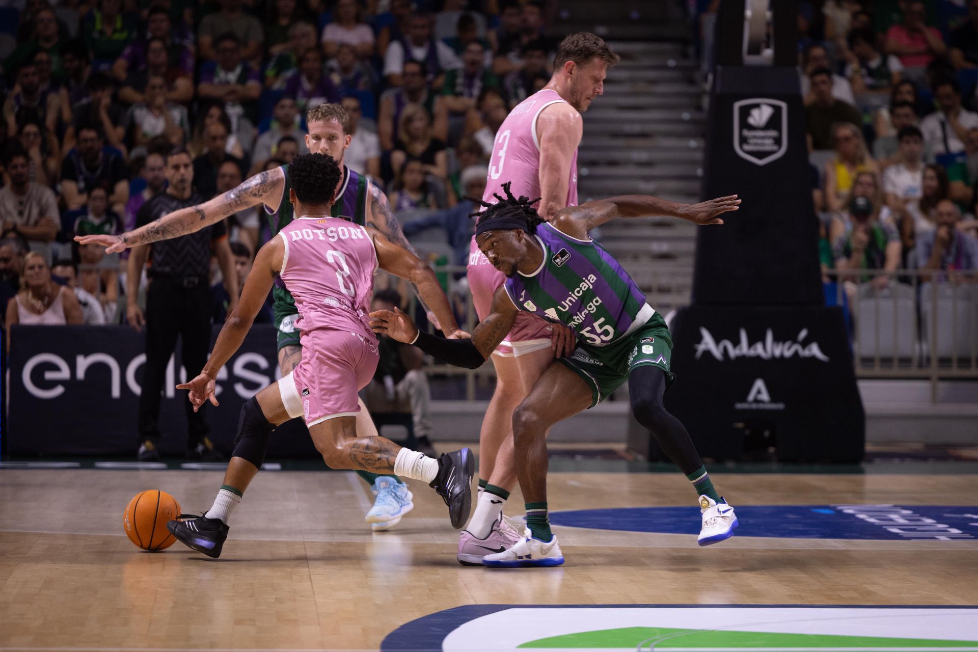 El Unicaja- Joventut, en imágenes