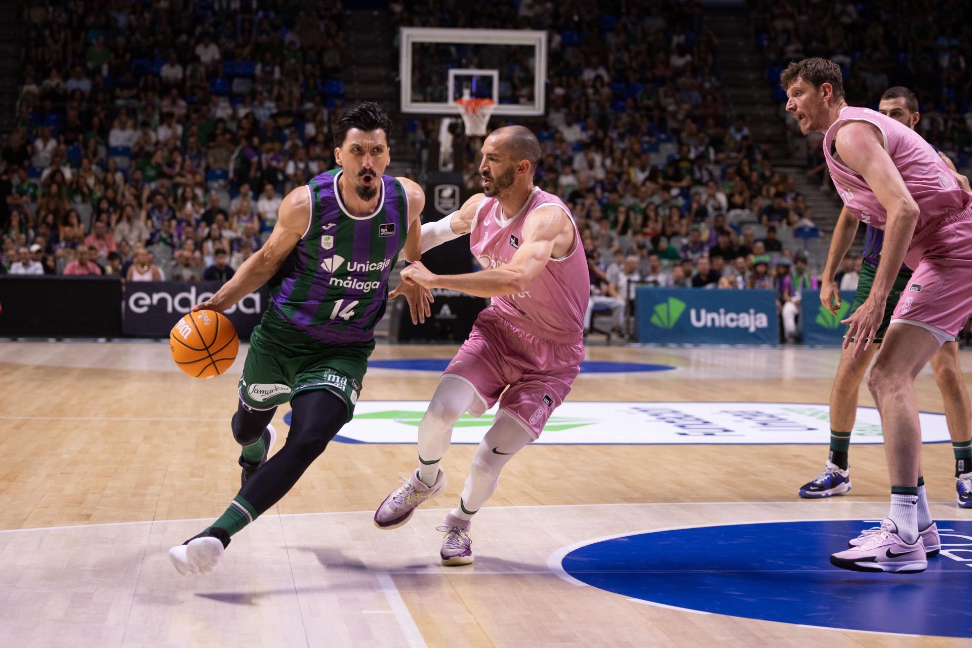 El Unicaja- Joventut, en imágenes