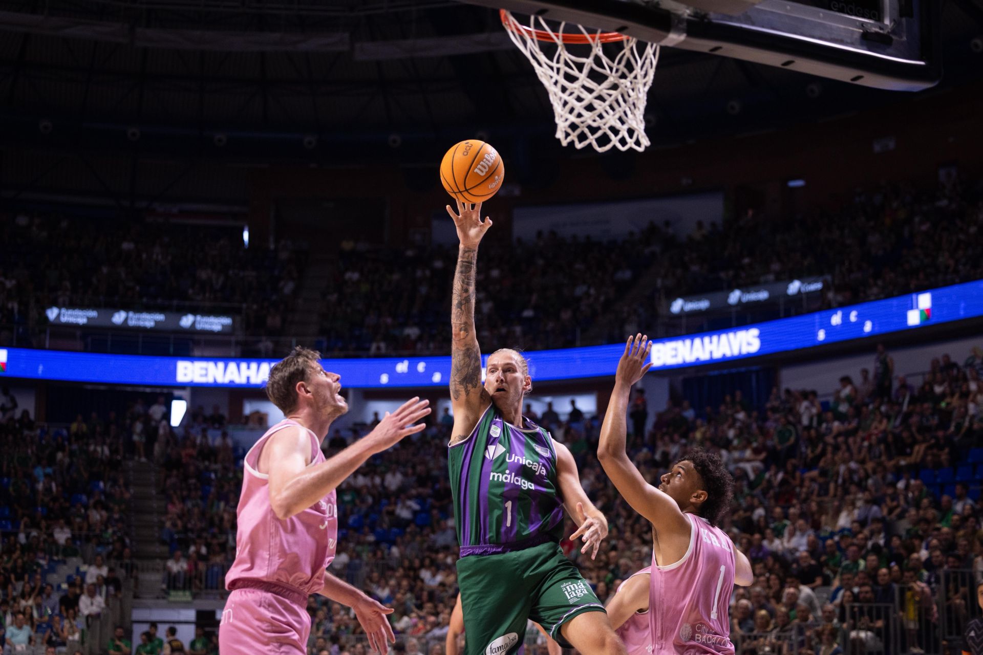 El Unicaja- Joventut, en imágenes