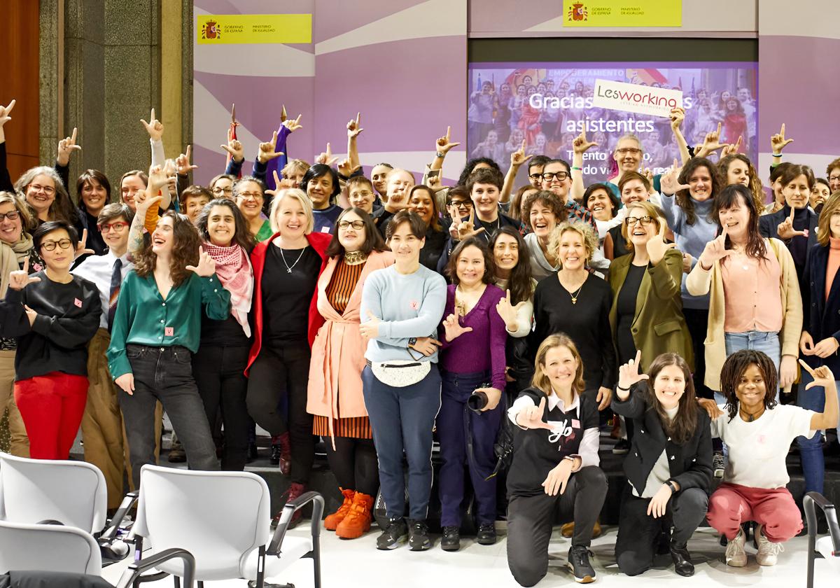 El evento 'Talento lésbico', promovido por LesWorking junto con la EL*C.