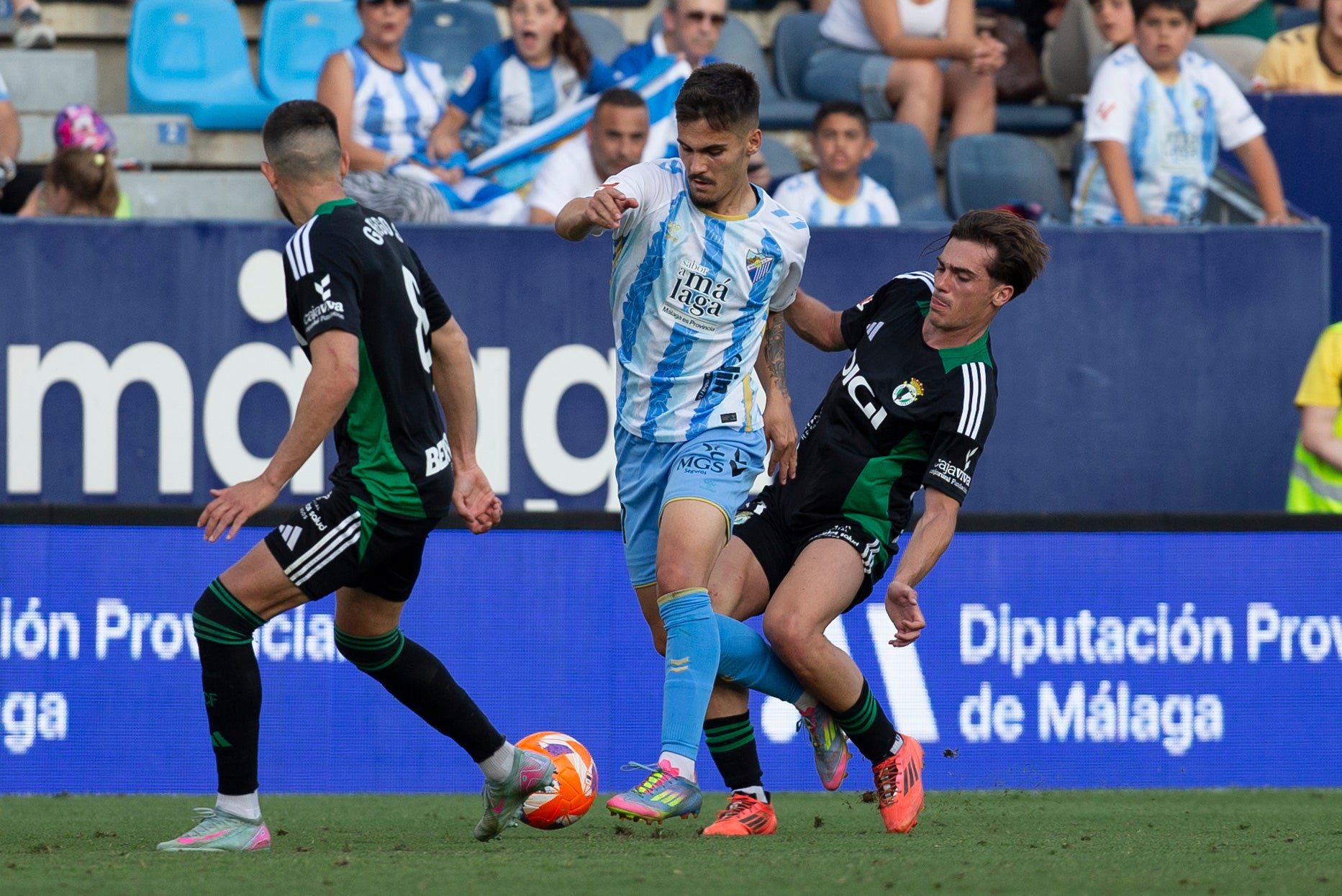 Las mejores imágenes del Málaga-Burgos