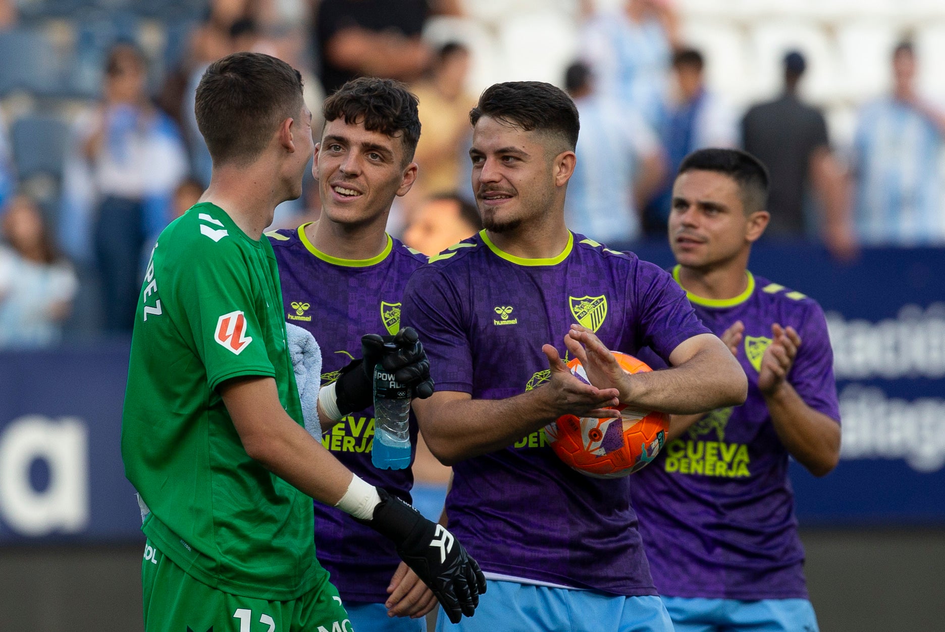 Las mejores imágenes del Málaga-Burgos