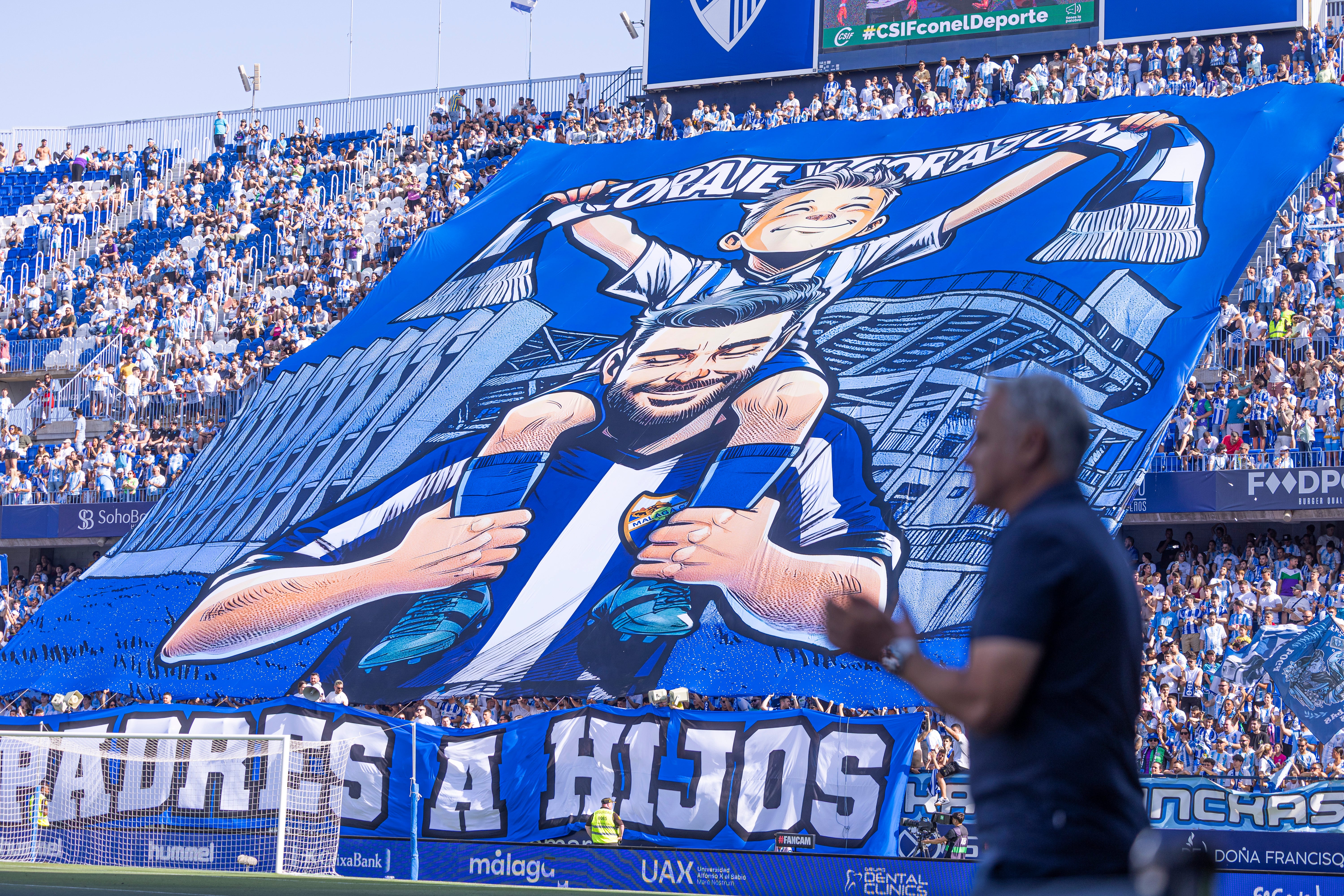 Las mejores imágenes del Málaga-Burgos