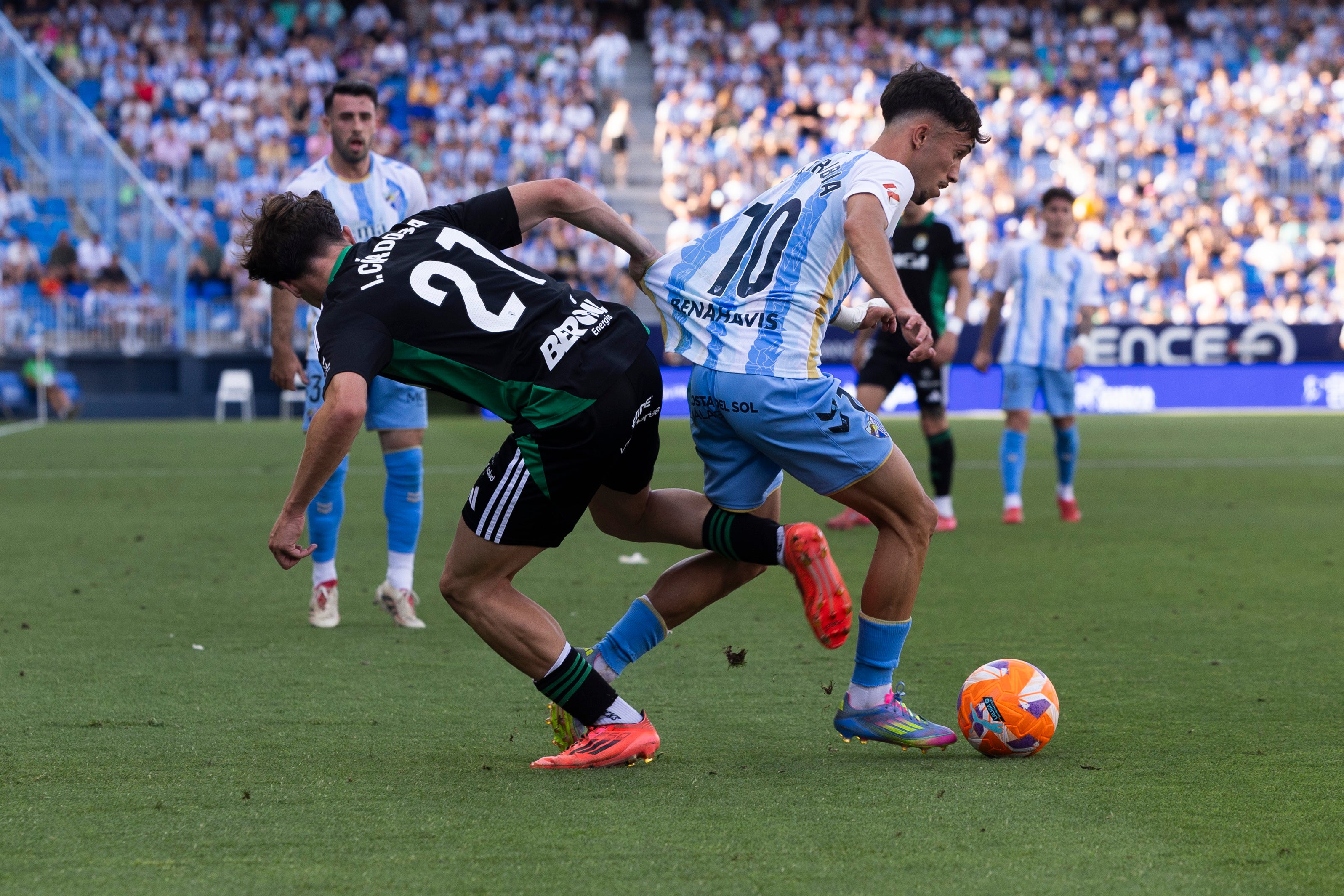 Las mejores imágenes del Málaga-Burgos