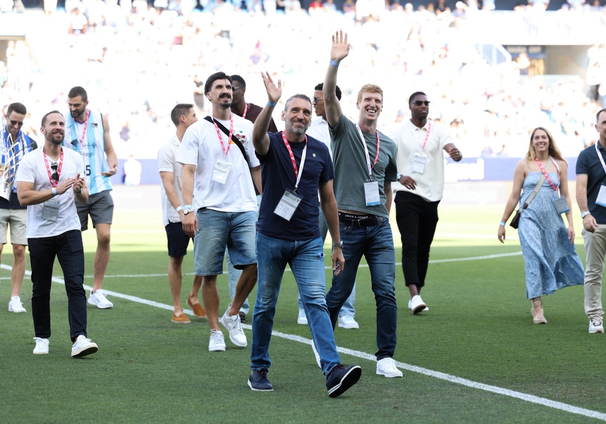 Celebración y penaltis en La Rosaleda antes de recibir al Barça