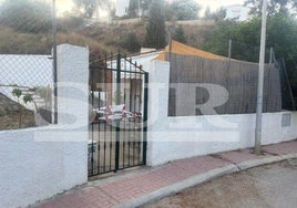Imagen de la casa donde se registró el suceso.