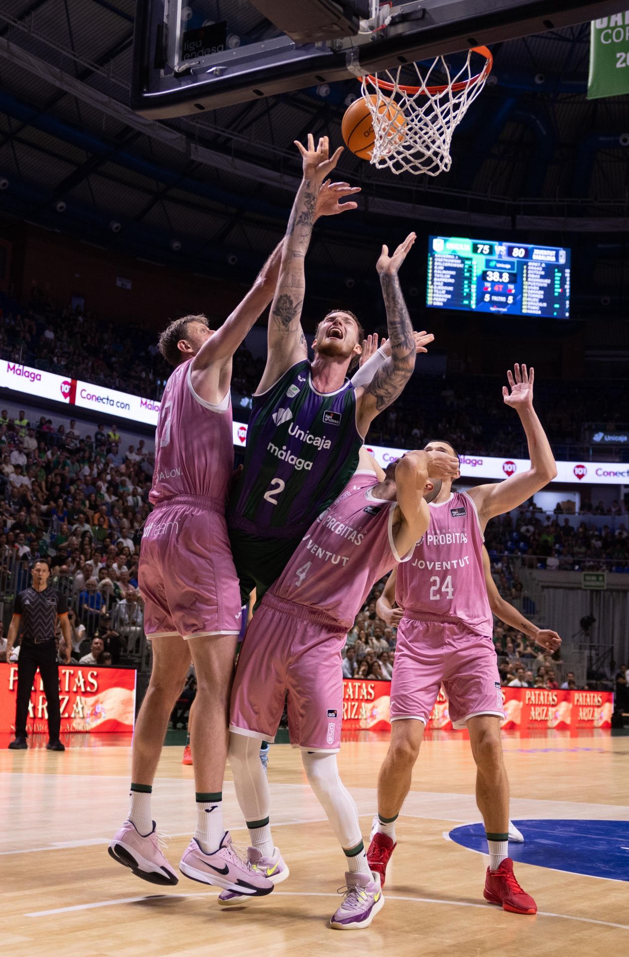 El Unicaja- Joventut, en imágenes