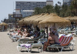 Las temperaturas caerán este lunes en gran parte de España, pero seguirán elevadas en Málaga y otros puntos de Andalucía