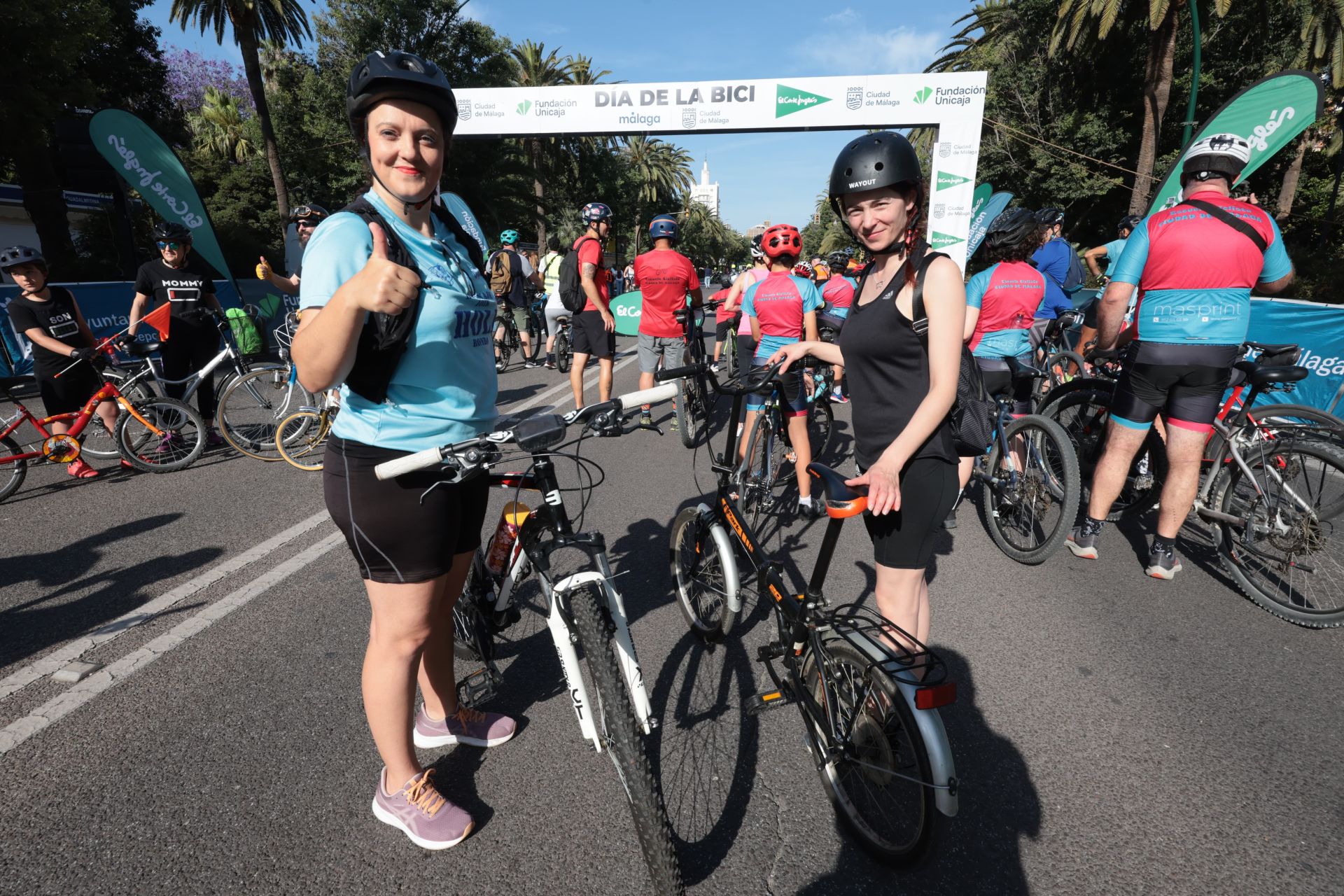 El XVIII Día de la Bici Ciudad de Málaga, en imágenes
