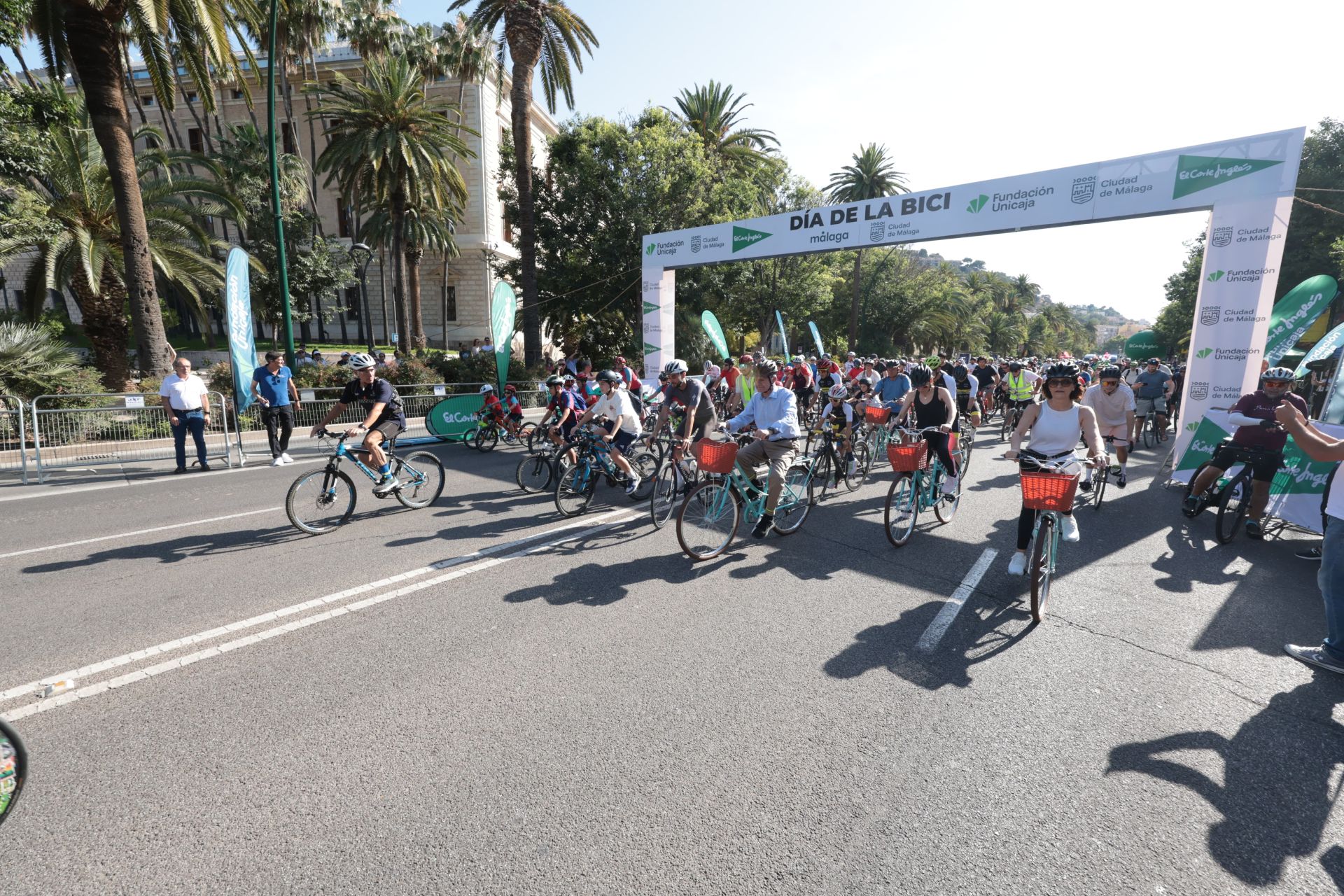 El XVIII Día de la Bici Ciudad de Málaga, en imágenes