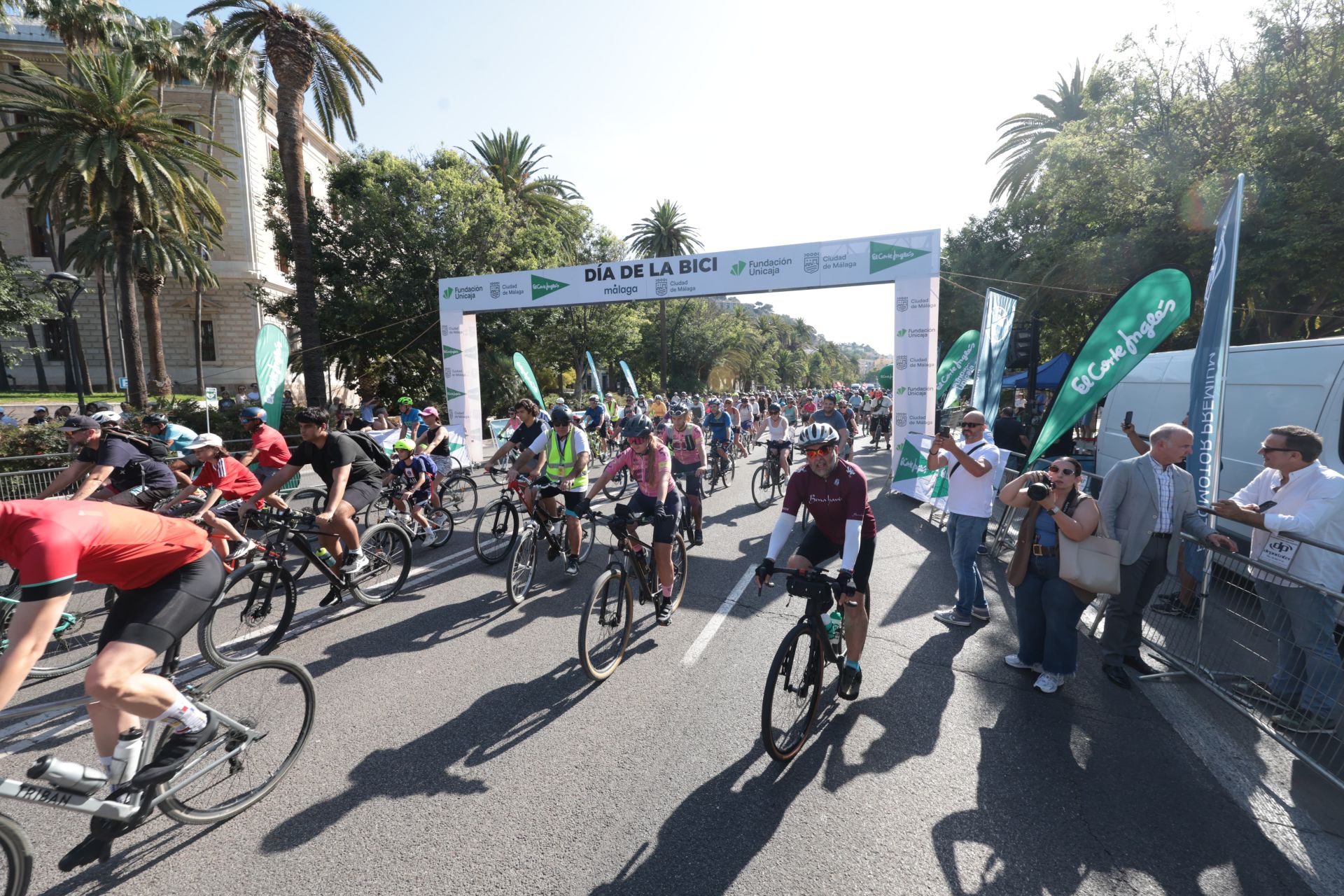 El XVIII Día de la Bici Ciudad de Málaga, en imágenes