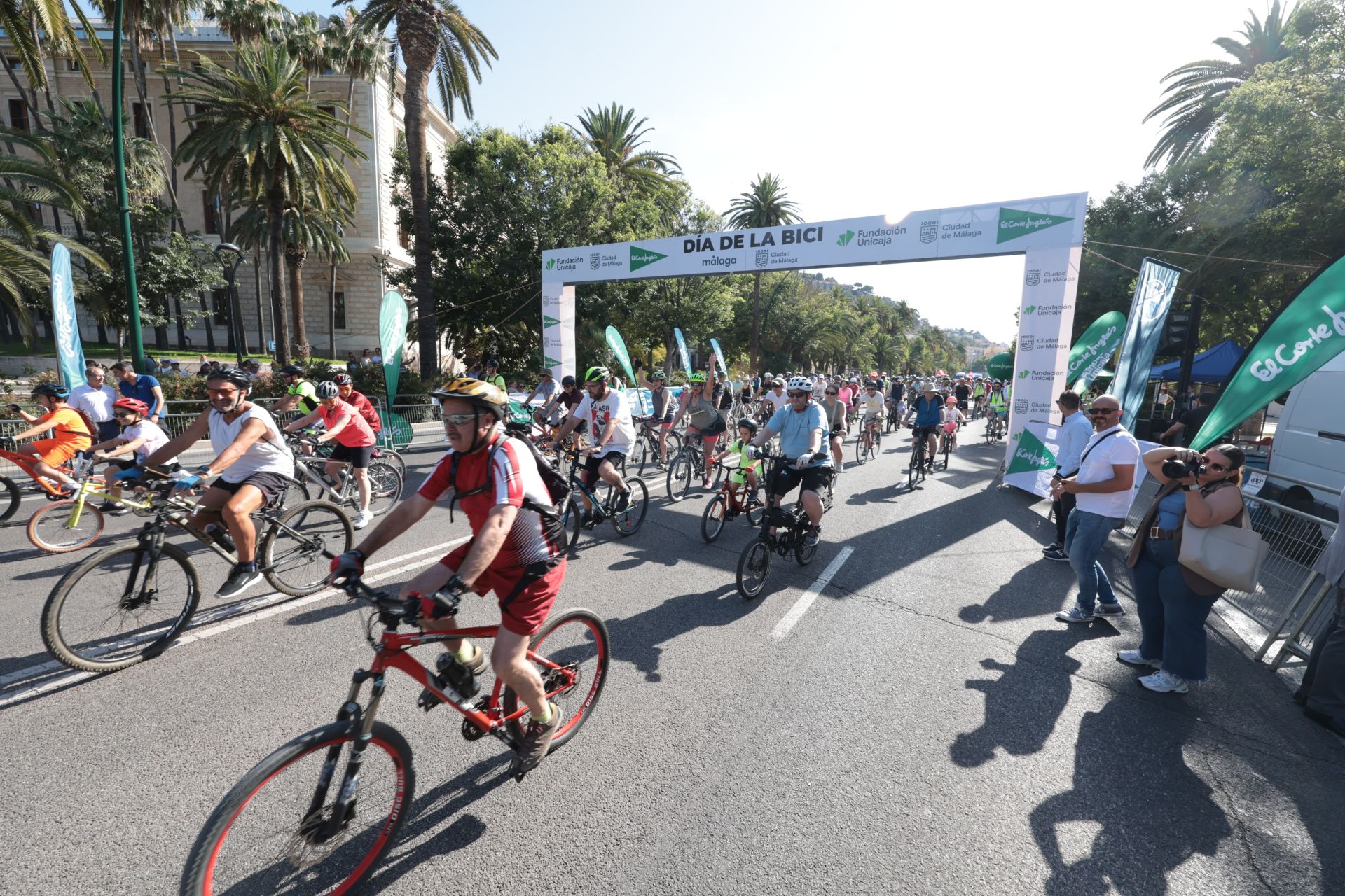 El XVIII Día de la Bici Ciudad de Málaga, en imágenes