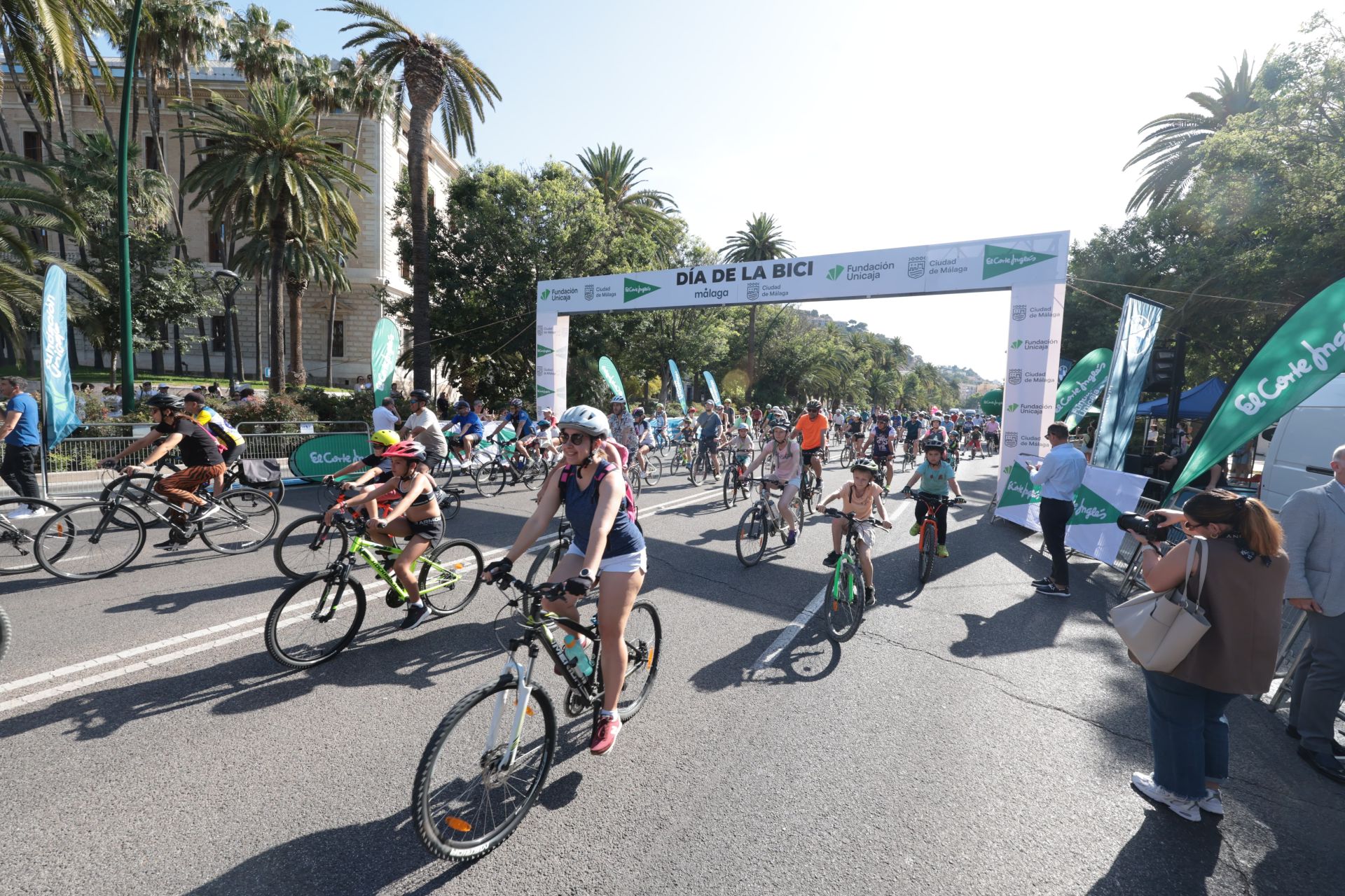 El XVIII Día de la Bici Ciudad de Málaga, en imágenes