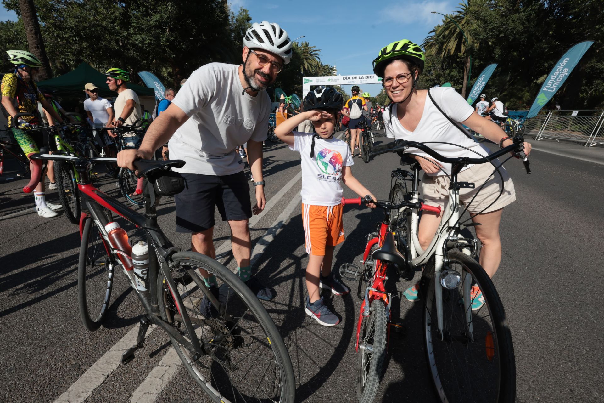 El XVIII Día de la Bici Ciudad de Málaga, en imágenes