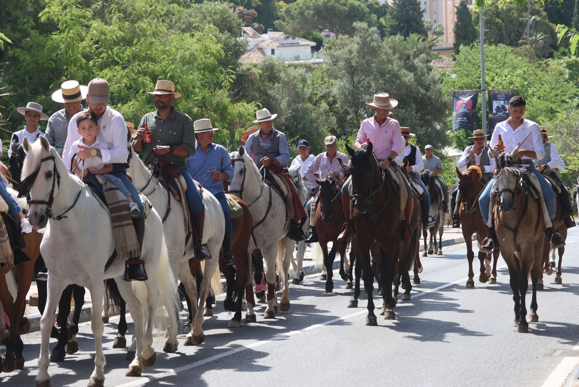 Marbella celebra su romería en honor a San Bernabé