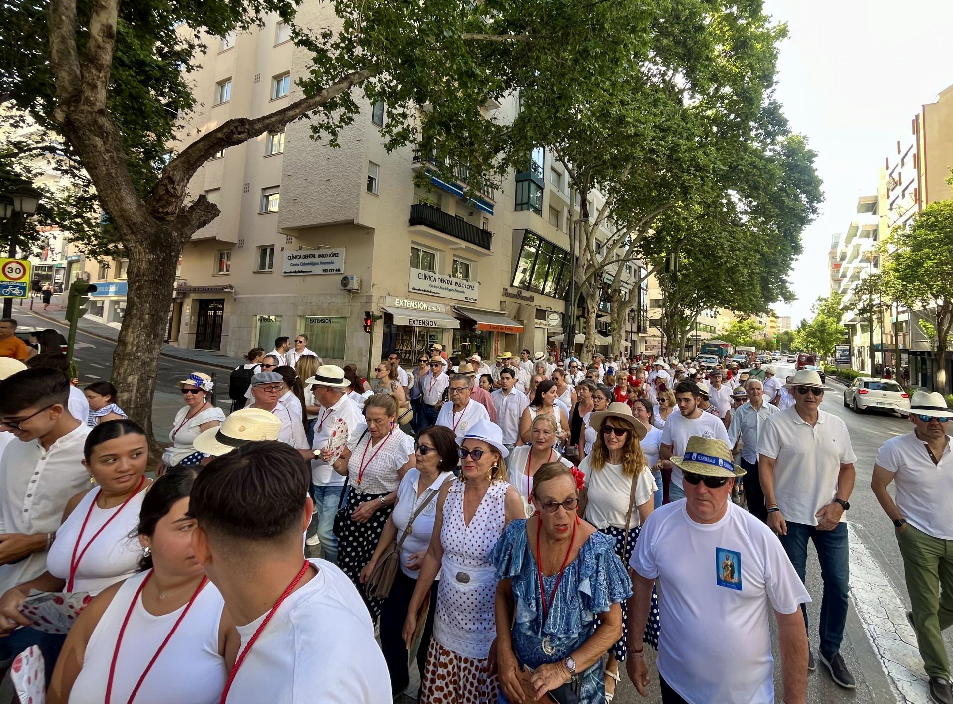Marbella celebra su romería en honor a San Bernabé