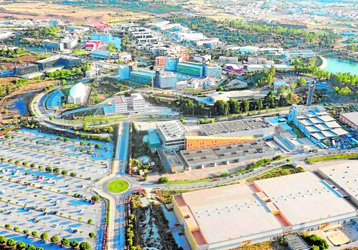 Imagen de archivo de una vista aérea del PTA.