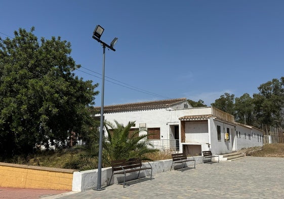 El lugar donde se construirá la nueva Unidad de Estación Diurna.